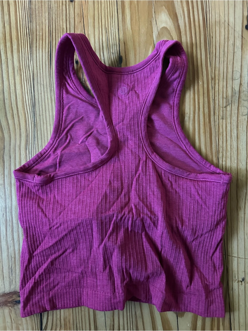 lululemon athletica Ribbed Racerback Tank Top - Magenta